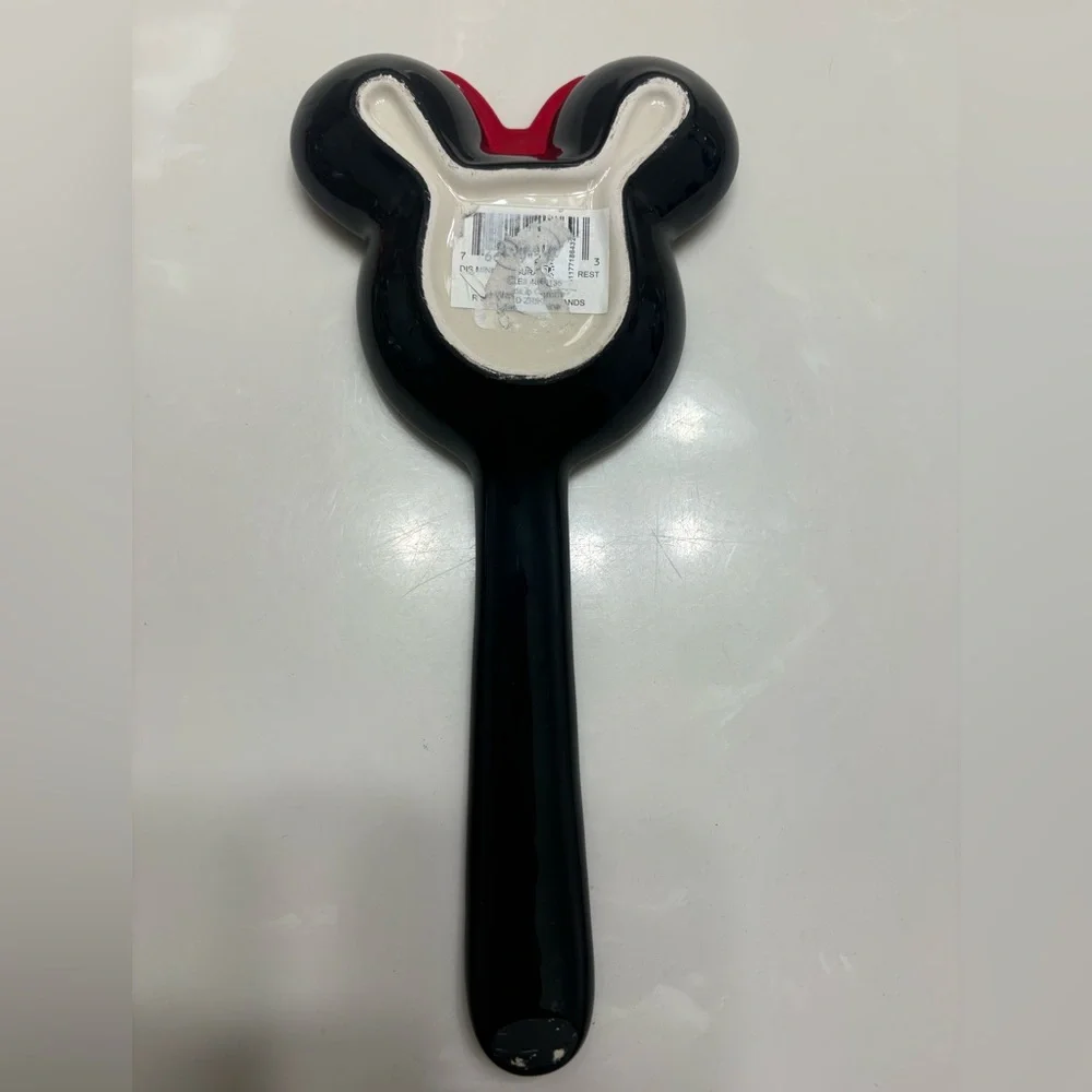 Disney Minnie Mouse Kitchen Spoon Rest Polka Dots Bow